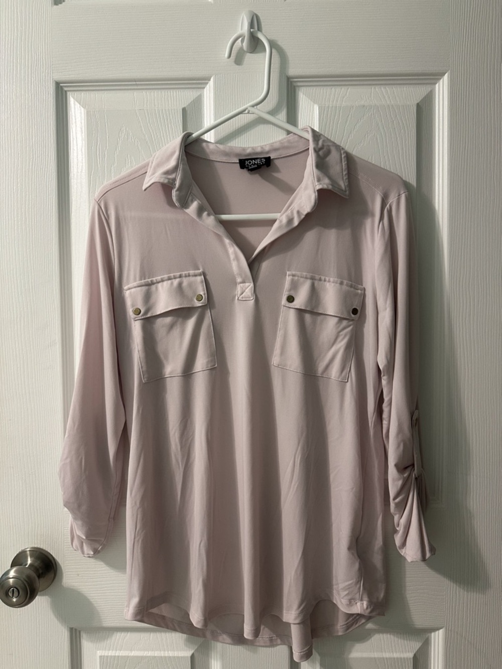 Jones New York Light Pink Blouse